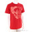 Fox Image Skull Premium S/S Herren T-Shirt-Rot-L