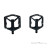 Crankbrothers Stamp 3 Flat Pedale-Schwarz-S