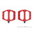 Spank Spoon DC Flat Pedale-Rot-One Size