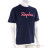 Rapha Cotton Large Logo Herren T-Shirt-Dunkel-Blau-M