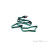 Metolius 1'' 4 Step Aider Trittleiter-Grün-One Size
