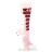 Lenz Skiing 2.0 Kinder Skisocken-Pink-Rosa-23-26