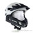 Alpina Rupi Kinder Fullface Helm-Weiss-50-55