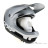 POC Coron Air MIPS Fullface Helm-Silber-S