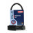 Abus Granit XPlus 540 + USH Halterung 16cm Fahrradschloss-Schwarz-One Size
