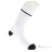 Oakley Cadence Bikesocken-Weiss-L