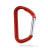 Austrialpin Zubehör Gerader Schnappkarabiner-Rot-One Size