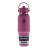 Hydro Flask 32oz Wide Mouth Travel Bottle Flex Straw Cap 946ml Thermosflasche-Lila-One Size