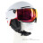 Atomic Savor Amid Visor HD Skihelm mit Visier-Weiss-M