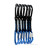 Black Diamond HotForge Hybrid Quickpack 12cm 6er Expressschlingen-Set-Blau-12