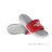 The North Face Never Stop Cush Herren Sandalen-Rot-45,5