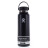 Hydro Flask 40oz Wide Mouth Flex Cap 1183ml Thermosflasche-Schwarz-One Size