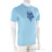 Fox Bark Tech S/S Herren Bikeshirt-Hell-Blau-M