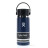 Hydro Flask 16oz Wide Mouth Flex Slip Lid 473ml Thermosflasche-Dunkel-Blau-One Size