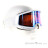 100% Okan Hiper Skibrille-Weiss-One Size
