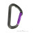 DMM Shadow Straight Gate Schnappkarabiner-Lila-One Size