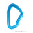 Edelrid Mission Bent Schnappkarabiner-Türkis-One Size