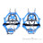 Camp Ice Master Evo Spikes-Blau-L