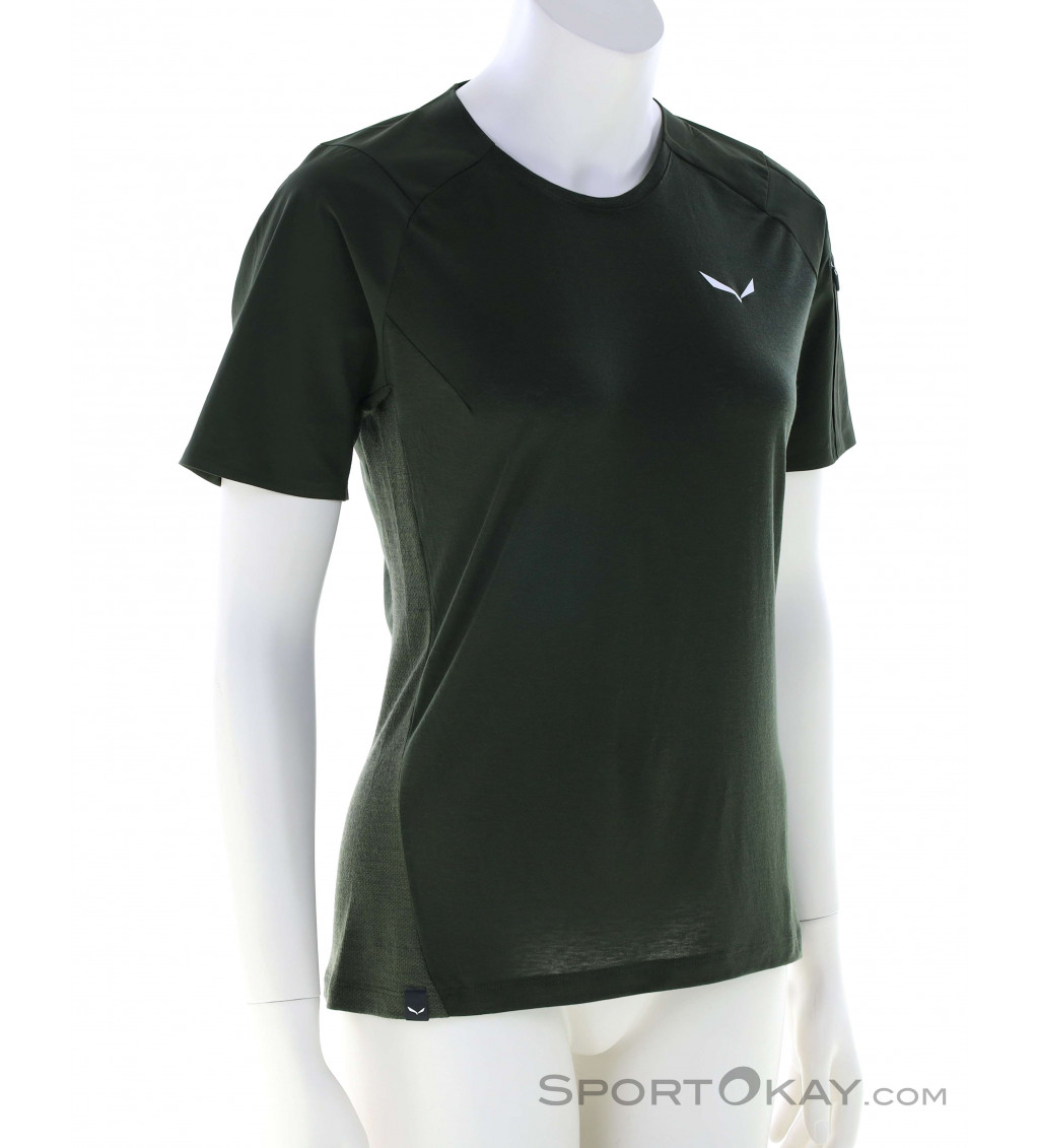 Maglietta Tecnica SALEWA Puez Donna - Traspirante E Antiodore Per Escursionismo - Foto 4