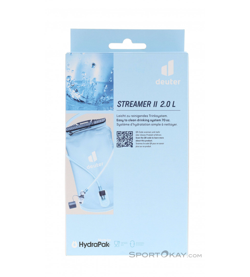 Deuter Streamer 2.0 - Sistema Idratazione Senza Gusto, 2 Litri, Per Sport E Attività Outdoor - Foto 5