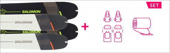 SKI TOURING SET SALOMON MTN 80mm+ 84mm OFFER to -50%