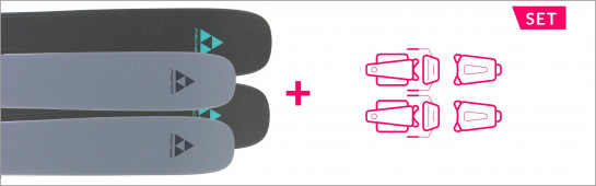 FISCHER RANGER 90mm SKI SETS 2024