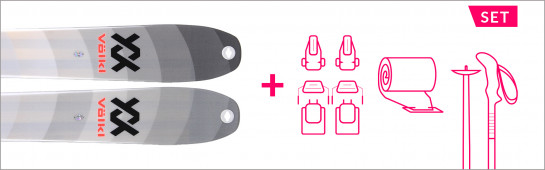 SKI TOURING SET VÖLKL RISE 80mm OFFER to -50%