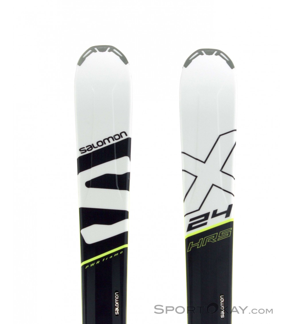 skis SALOMON 24hrs MAX, Woodcore, grip walk, titan + Salomon