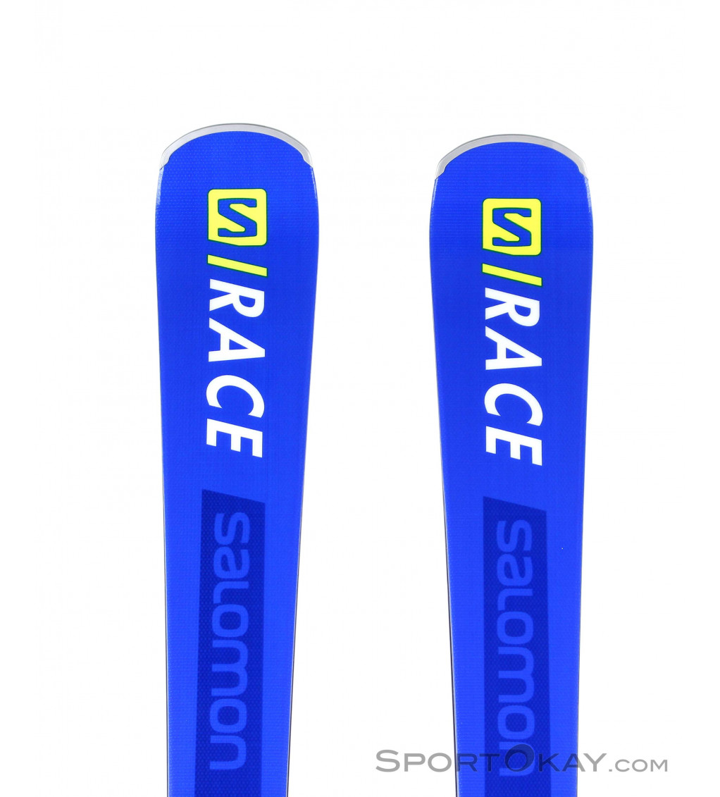 スキー SALOMON S/RACE SL SHOT 165cm Z12 Salomon S/ Race Shot SL + Z12 GW Ski Set 2020 - Alpine Skis