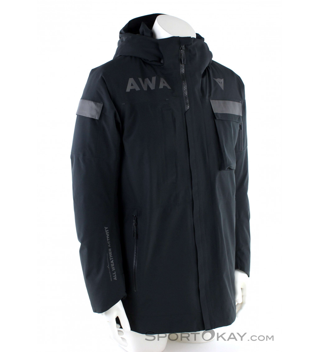 Dainese Awa Black Parka Mens Coat - Jackets - Leisure