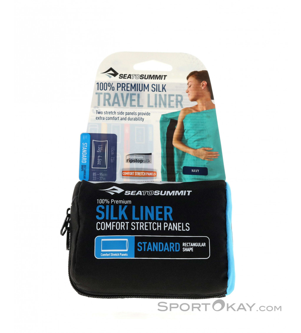 Sea to Summit Silk Liner STandard Hut Sleeping Bag/Inlett