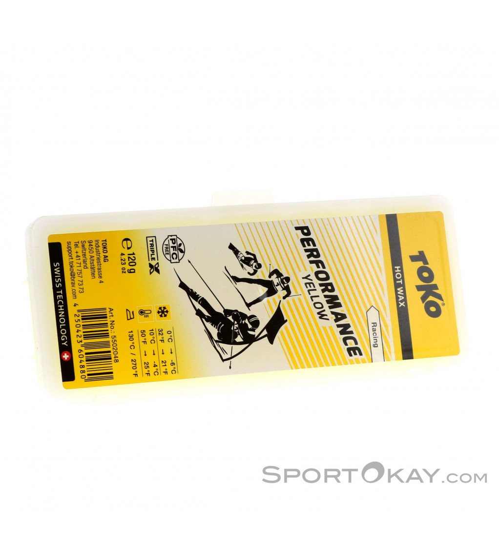 Toko Performance yellow 120g Hot Wax