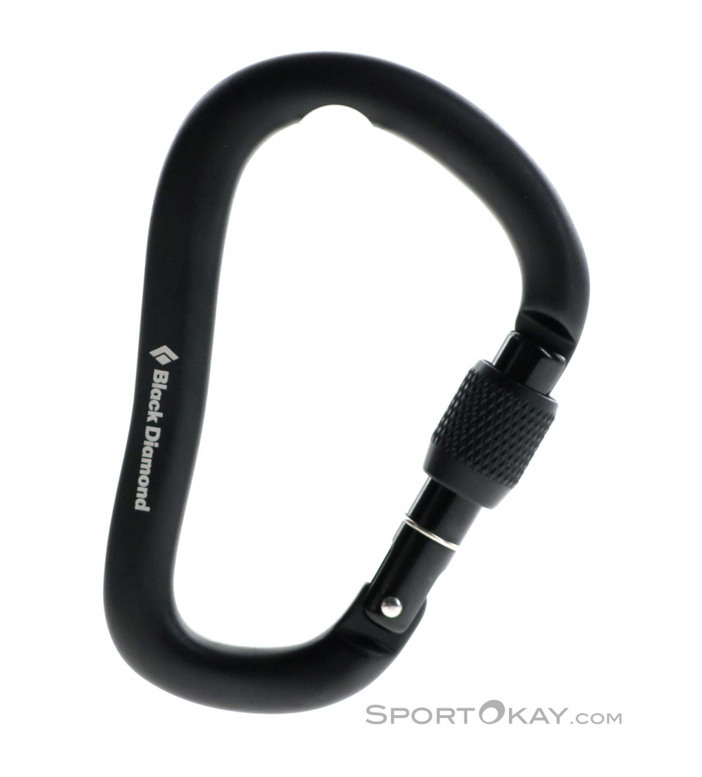 Black Diamond RockLock Screwgate HMS Locking Carabiner