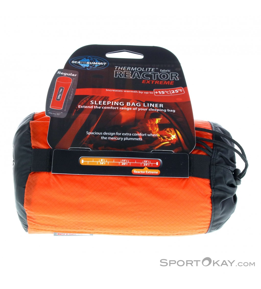 Sea to Summit Thermolite Reactor Extreme Hut Sleeping Bag/Inlett