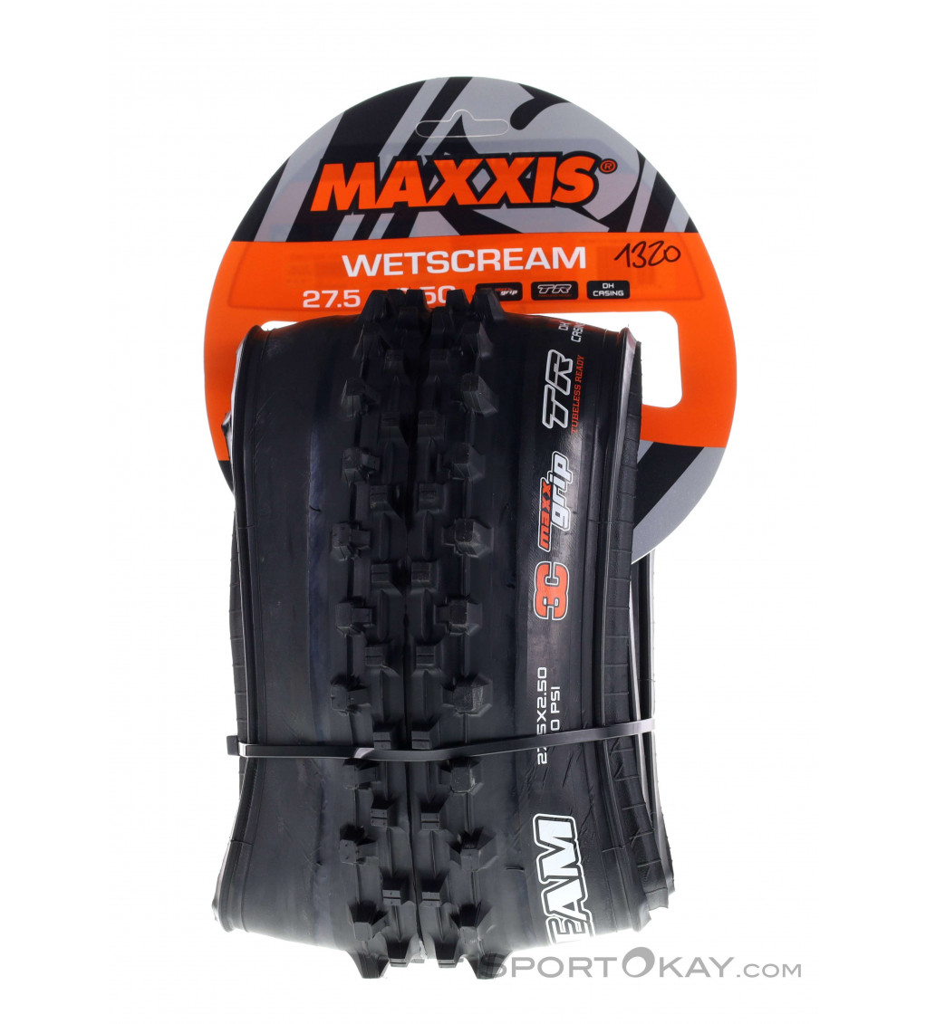MAXXIS WETSCREAM 27.5 x 2.50 クリンチャータイヤ2本 Wetscream - MAXXIS US
