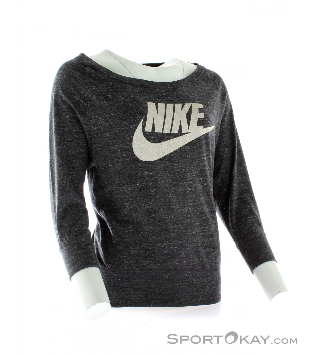 women's nike gym vintage crew top
