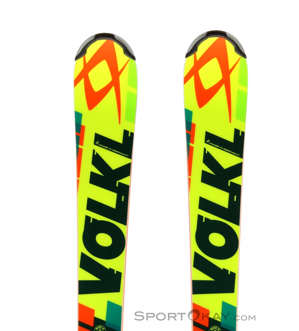 Völkl Racetiger Speedwall SL R + Race 10 Youth Ski Set 2017