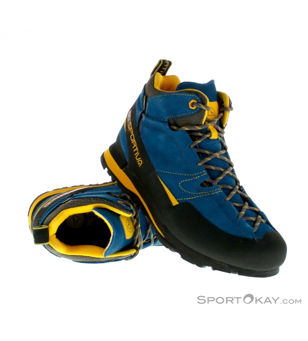 登山用品 LA SPORTIVA - LA SPORTIVA BOULDER X MID GTX EUR39 La Sportiva Boulder X Mid GTX - Approach shoes | Free EU