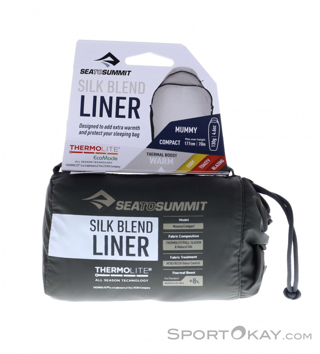 アウトドア寝具 SEA TO SUMMIT SILK BLEND LINER(compact) SEA TO SUMMIT SILK BLEND LINER(compact)