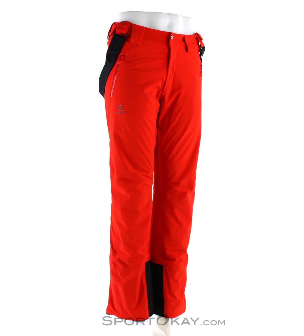 ウエア SALOMON - SALOMON red ski pants EDGE Men's Ski Pants | Salomon