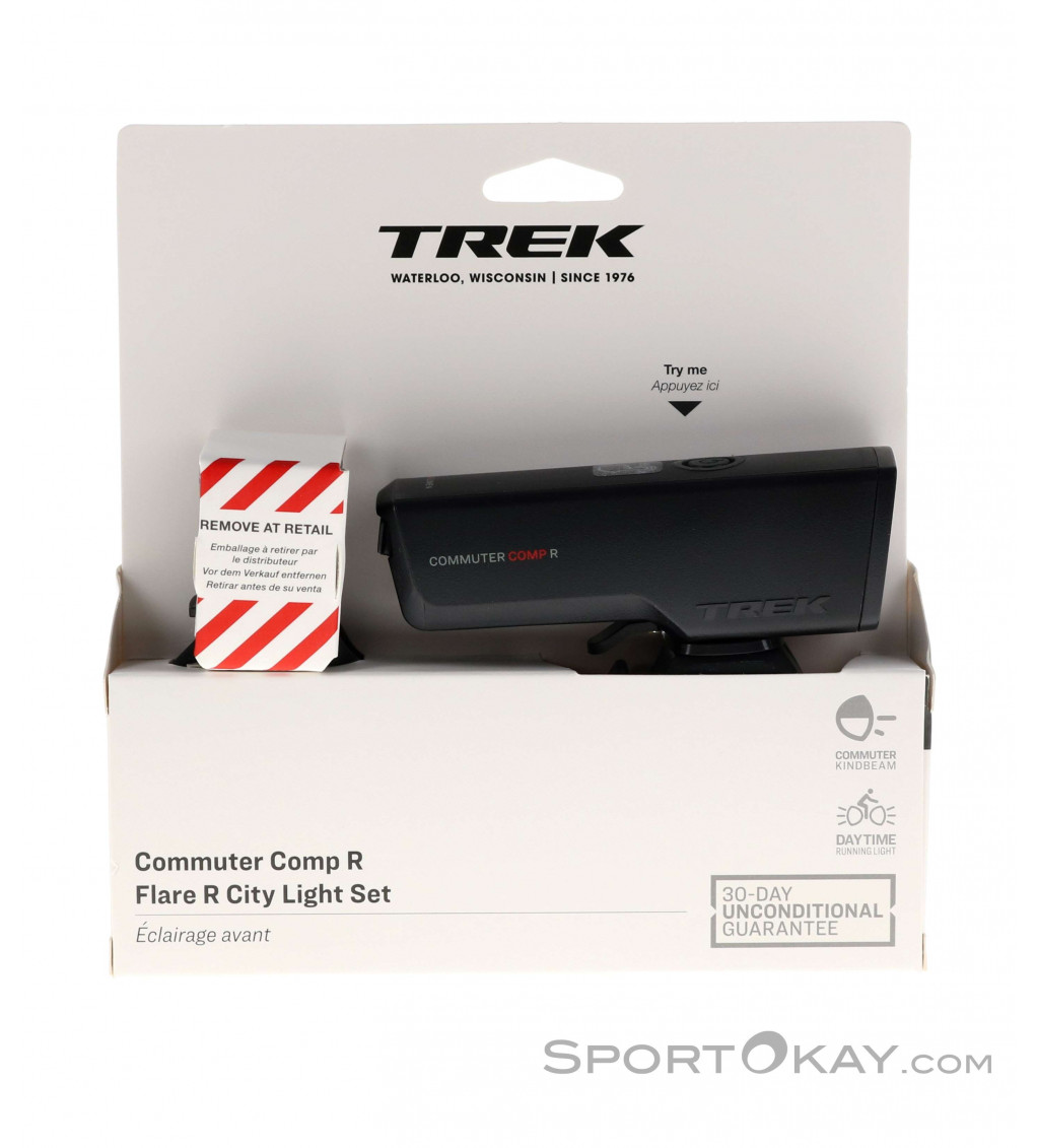 Trek Commuter Comp R Flare R City Bike Light Set - %SALE - All