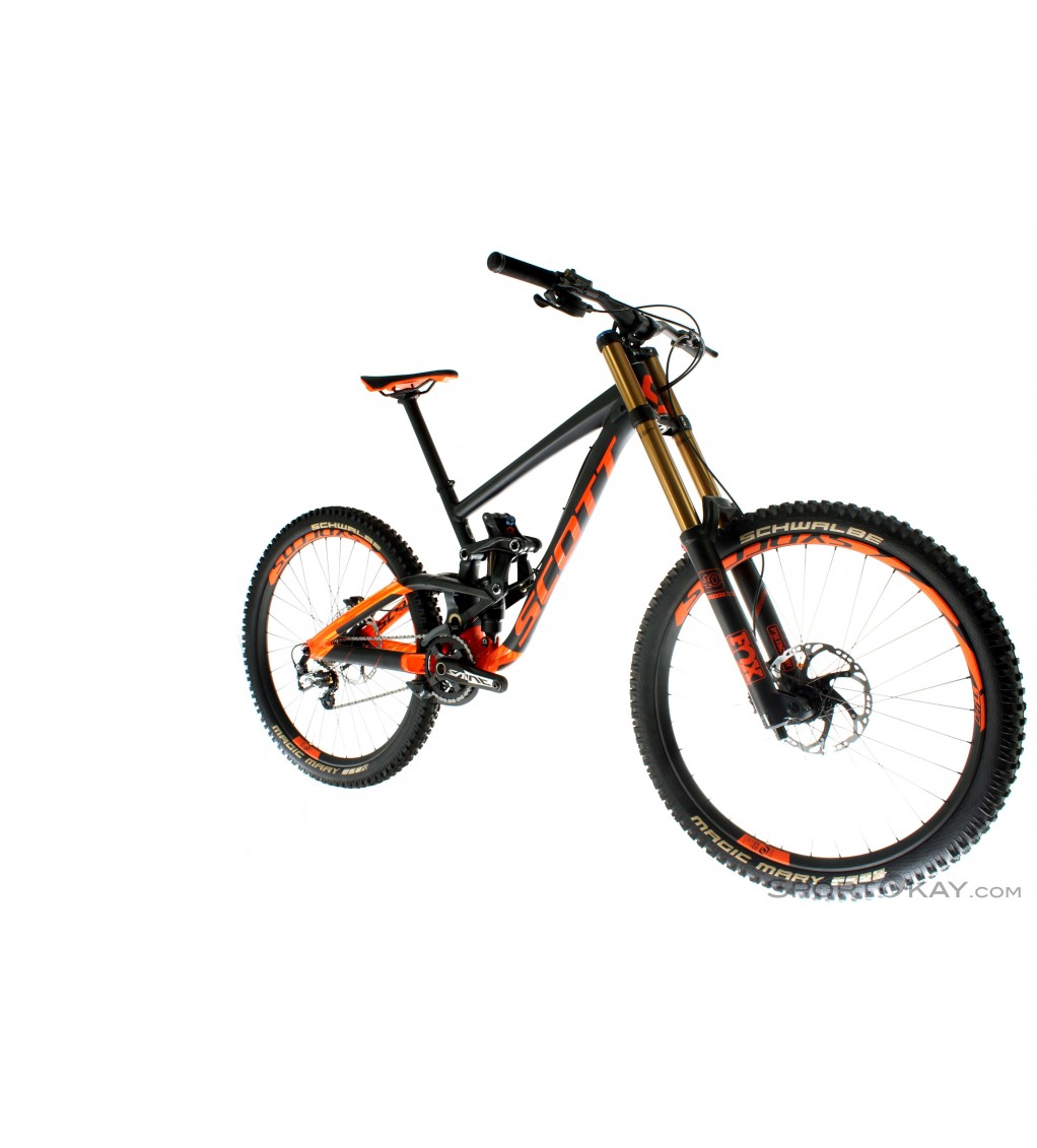 SCOTT マウンテンバイク GAMBLER 710 フルサス 群馬より Scott Gambler 710 Mountain Bike 2018 Orange/Blue