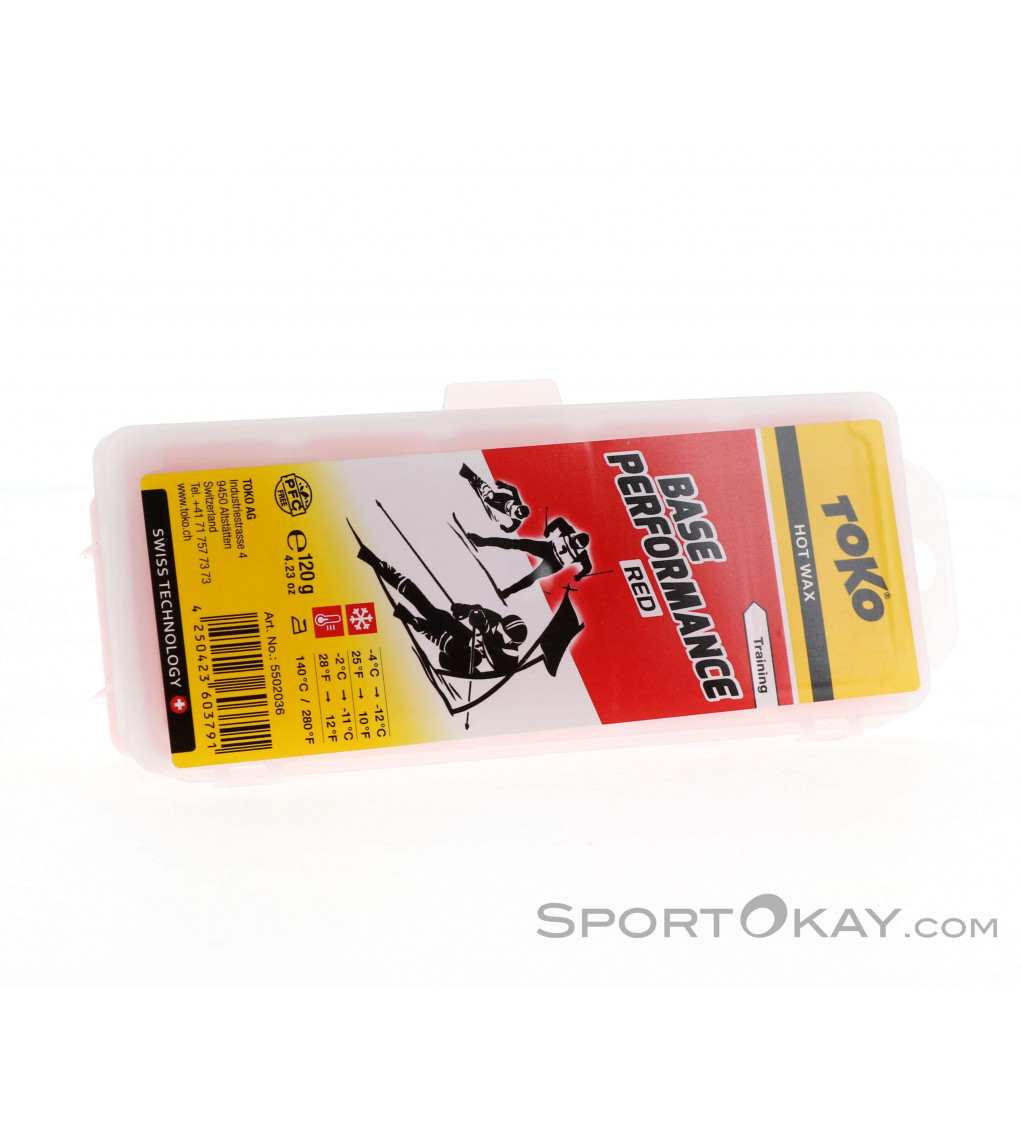 TOKO Base Performance Red ホットワックス 120g 5502036_Base-