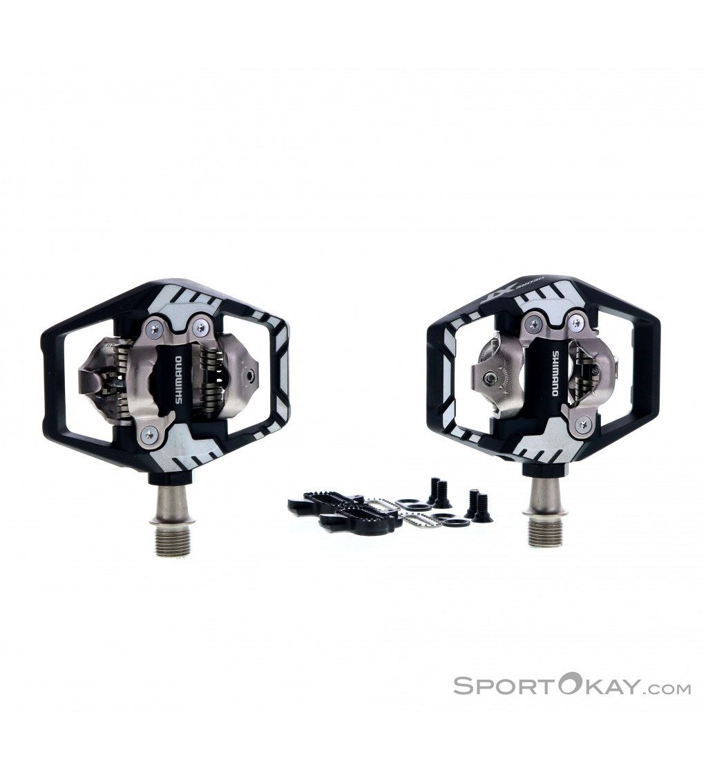 GEWAGE Pédales De Vélo Avec Bandes Réfléchissantes, 3 Roulements Plateforme Antidérapante