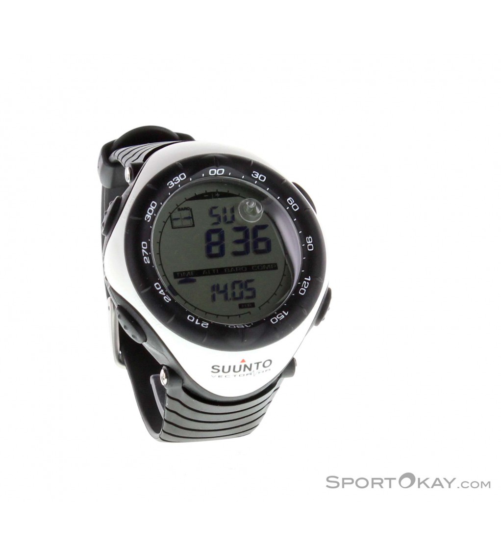【送料無料】 White HR Vector Suunto Sportuhr Heart with Watches Outdoor - 時計