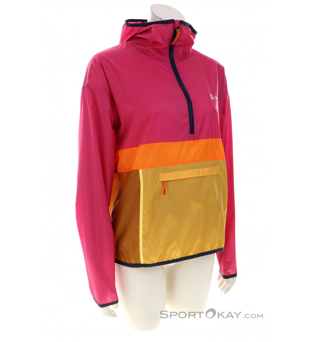 Cotopaxi Teca Half-Zip Windbreaker Women Outdoor Jacket Jackets