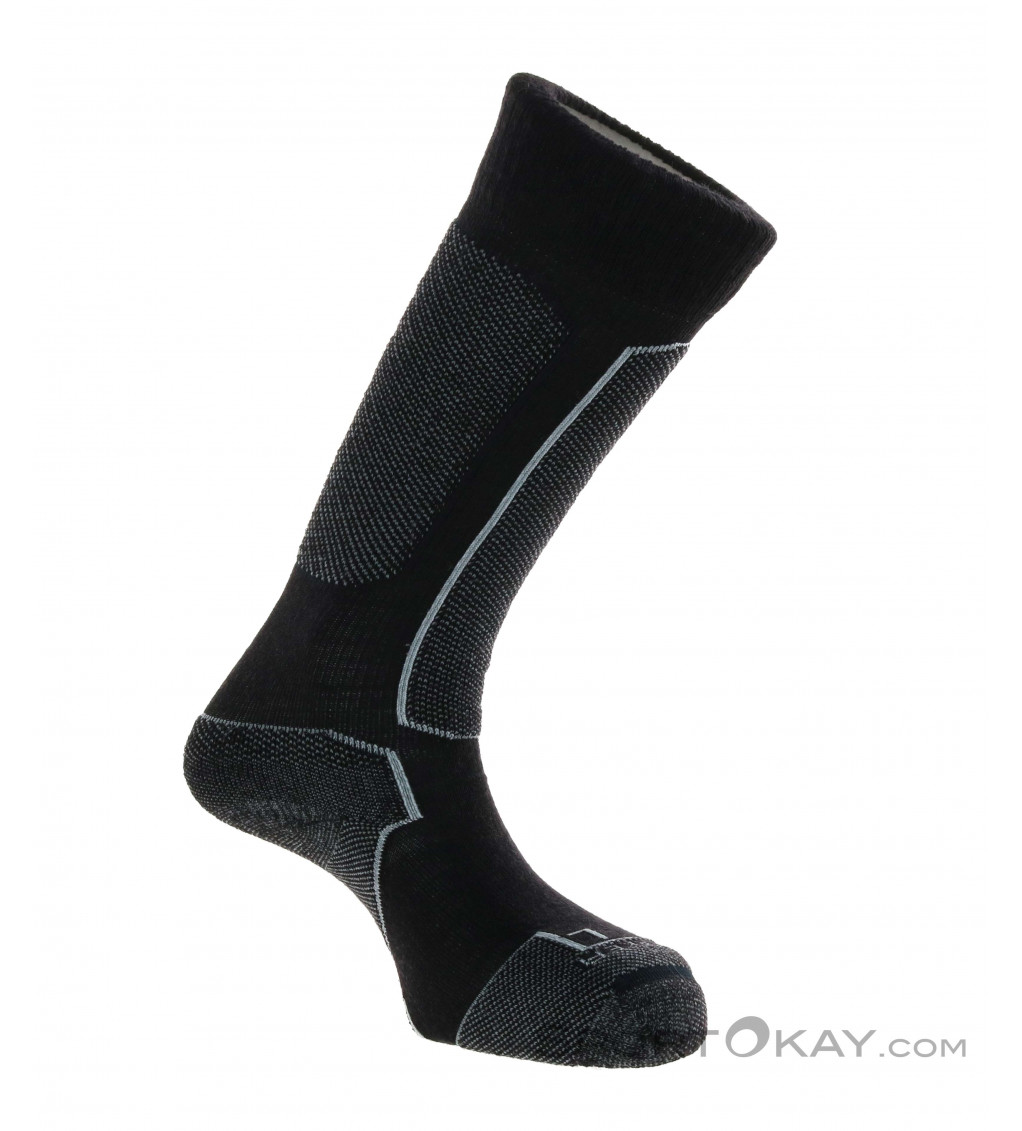 UpHillSport 1 Pair Ouna 4 Layer Merino Wool Compression Ski Socks From