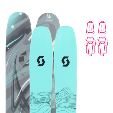 FREERIDE SKI SET 95-110mm