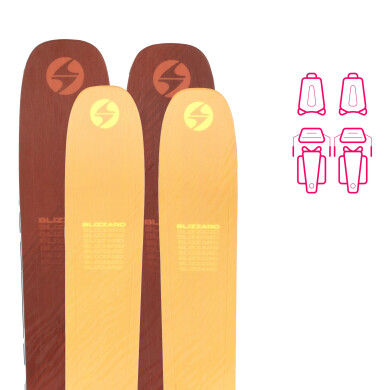 BLIZZARD RUSTLER SKI SET 2025