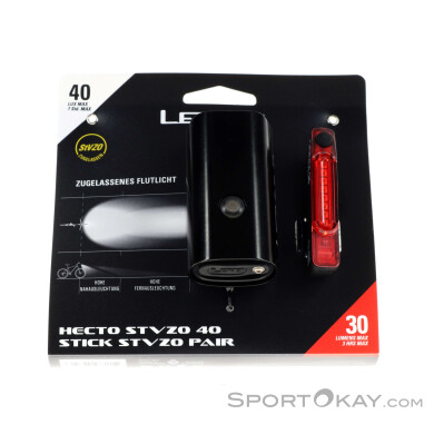 Lezyne Hecto 40 + Stick StVZO Bike Light Set